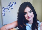 Lucy Hale Hand Signed 11x14 Photo Psa Authenticated Actress Pretty Little Liars