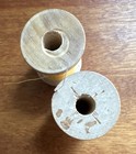 Wooden Spools With Thread  Coats   Clark s  Star  Coats  Belding Corticelli 