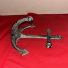 Ship Anchor Wall Hook Cast Iron Rustic Nautical Beach Decor Antique Style