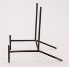 112xl Xl Large Black Iron Metal Slab Stand Decor Display Slice Plate Crystal