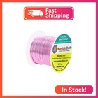 Mandala Crafts 14 Gauge Anodized Aluminum Craft Wire For Jewelry Making - 60 Ft 