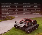 22hp Remote Control Tracked Lawn Mower Heavy Duty Off-road Slope Mower
