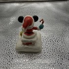 Disney Mickey Mouse Santa Christmas Chimneyholiday Decoration Candy Cane Vintage
