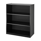 Mainstays 3-shelf Bookcase With Adjustable Shelves  True Black Oak