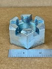  1  1 1 2 -12 Slotted Hex Nut Zinc Castle Cotter Pin Locking 1 50-12 Fine Thread
