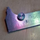 Starrett No 1025-3  3-inch Stainless Steel Pocket Slide Caliper   Usa Made          