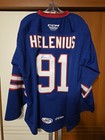 Helenius 2024-25 Rochester Americans Buffalo Bills Day Ahl Authentic Game Jersey