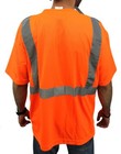 High Visibility Long Sleeve Safety Shirt Reflective New Orange Small To 4x-large