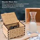 Wooden Music Box Mom dad To Daughter -you Are My Sunshine Engraved Toy Kid Gift