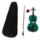 New 4 4 Acoustic Violin Case Bow Rosin