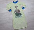 Vintage 80s Et Extra Terrestrial Nightgown Girls  m 5 6  Pajamas Movie 1982