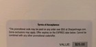 Sharper Image Gift Card  25 Expires  June 30  2026