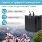 Aquarium Chiller Water Chiller 300l 79gal Freshwater Fish Tank Cooler With Pump