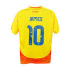 James Rodriguez Signed Colombia Soccer Jersey  10 With Beckett Witness