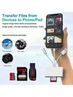 5 In 1 Memory Card Reader Usb 3 0 Otg Adapter Sd Card Reader For Iphone ipad
