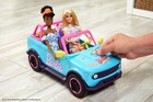 Hot Wheels Barbie Rc Suv   Stickers  Battery-powered Toy Truck  Fits 2  Dolls