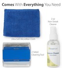 Screen Cleaning Kit Cleaner Spray Brush Microfiber Cloth Wipe Phone Tv Camera