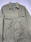 Vintage East German Jacket 48 Camo Medium Army Drop Shirt Military Rain Coat