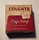 Vintage Colgate Cup Soap Unused In Original Box As Pictured 