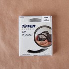 Tiffen 77mm Uv Protector Filter  Used With Excellent Glass  Made In Usa