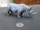 Vintage Schleich African Rhinoceros Wildlife Safari Rhino Figure 2001