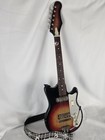 Vintage 1960s Teisco Ej-2 Electric Guitar Gold Foil Pickup Japan Tulio Zimgar