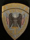 United States Wyoming State Police Sew On Shoulder Patch