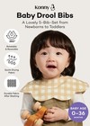 Konny Baby Bibs For Drooling Baby Boys And Girls  Super Absorbent Quick Dry