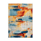 Rugshop Area Rugs Bohemian Abstract Modern Carpet Living Room Rugs Jute Rug 5x7