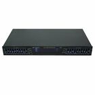 New Emb Eqb75 19   Rack Mount Dual 10 Band 4 Input Stereo Spectrum Equalizer