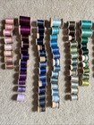 Lot 134vintage Old Wooden Sewing Thread Spools All Sizes