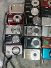 Lot Of 28 For Parts Repair Digital Cameras Canon Powershot Nikon Coolpix Lumix