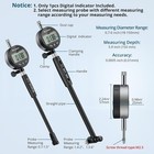 Digital Dial Bore Indicator 0 7 -6  0 0005  Engine Internal Cylinder Gauge Tool