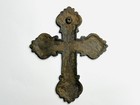 Cast Iron Victorian Style Religious Cross Rustic Ranch Western Decor