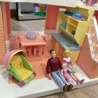 Vintage 1991 Playskool Victorian Dollhouse W  Huge Lot Of Dolls   Accessories