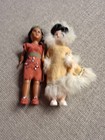 Antique Native American Indian Dolls Vintage