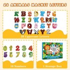 Magnetic Letters Abc Magnets For Toddlers 1-3 Cute Animal Fridge Magnets 26
