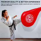 2 Pack Taekwondo Kick Pads  Double Strike Boxing Pads  Striking Karate Martial A