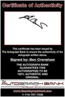 Ben Crenshaw Authentic Signed Pga Golf 3x5 Notecard W cert Autographed A0003
