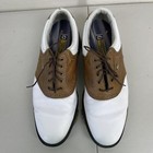 Footjoy Dryjoys Brown   White Leather Golf Saddle Shoes Size 11 5 M