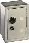 Safe Vault Money Box Metal Blue Combination Lock Piggy Bank 18x12x10cm