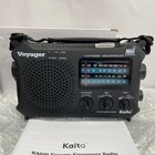 Kaito Ka500 Voyager Solar Crank Battery Shortwave Emergency Noaa Radio   Charger