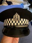 Lot Of 3 Vintage Metro Uk Checked Police Hats-one Price For All 3 Hats