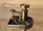 Antique Brass Hand Microtome R j Beck 1870s