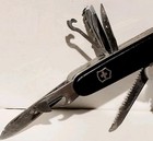Victorinox 53503 Swiss Army 15 Multi Tool Swiss Pocket Knife Black   Read   