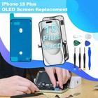 Oled For Iphone 15 Plus Screen Replacement Fhd Display Digitizer Repair Kit