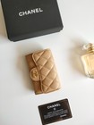 New 2026 Chanel Mini Wallet Brown Caviar Leather