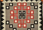 Antique Navajo Rug  Klagetoh  Native American Indian Vintage Weaving 31  X 48 