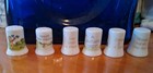 Vintage Betsey Clark Thimbles Lot Of 6 Hallmark Bone China Japan