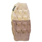 Muk Luks Knit Beige   Mocha Brown Reversible Boot Topper